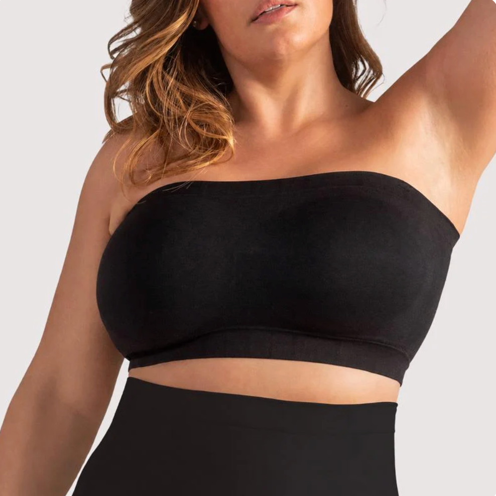 Soutien-gorge bandeau Clovire coloris Noir