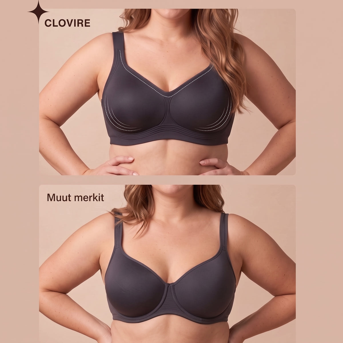 Clovire™-rintaliivit — Jelly-teknologia